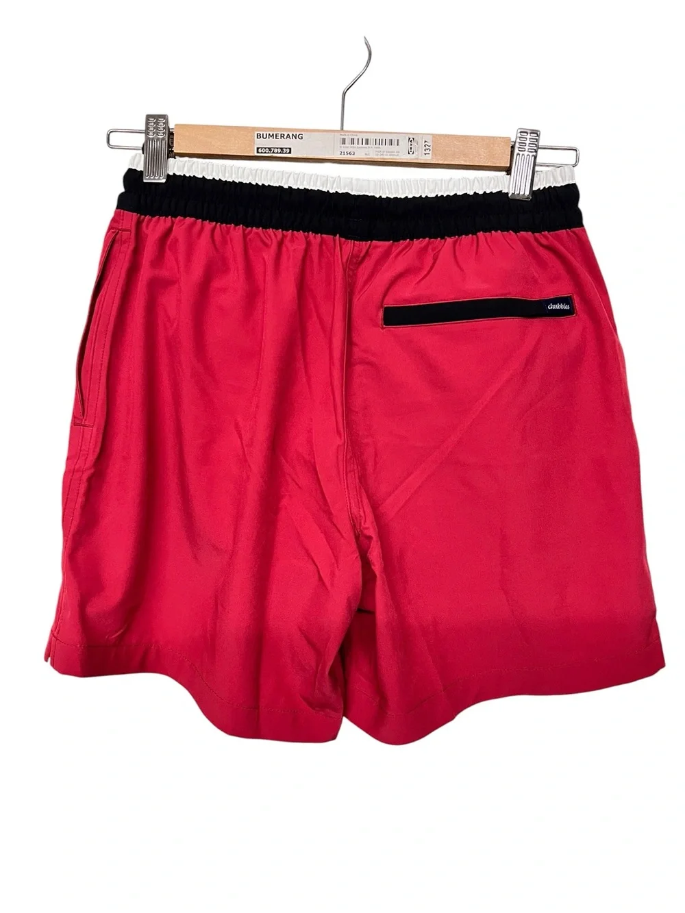 New‎ Chubbies NFL Arizona Cardinals Red and Black Lined Swim Shorts Trunks 5.5”